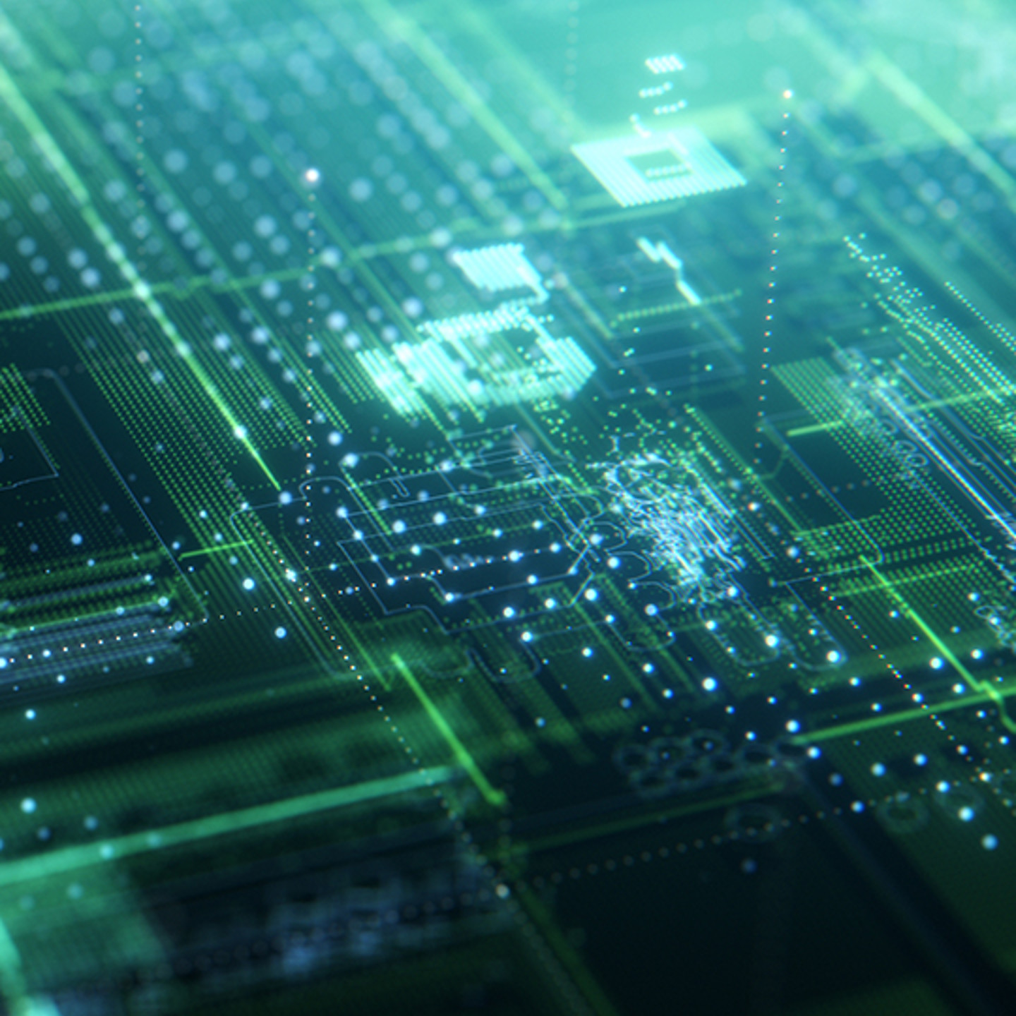 Generic Portrait 25 abstract tech image